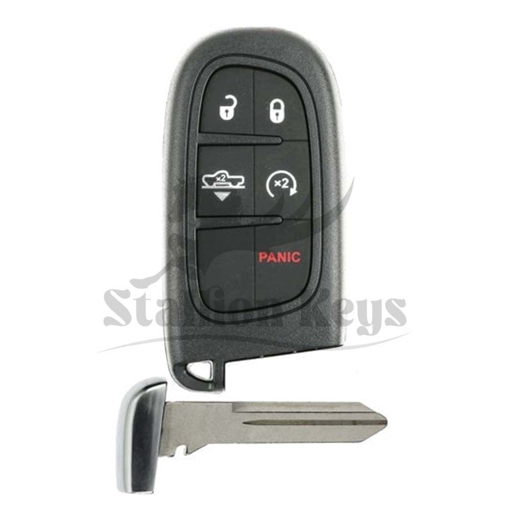 2013-2018 Dodge Ram / 5-Button Smart Key - Air Suspension / PN: 68159657 / GQ4-54T / ID46 / AFTERMARKET 2013-2018 Dodge Ram / 5-Button Smart Key - Air Suspension / PN: 68159657 / GQ4-54T / ID46 / AFTERMARKET